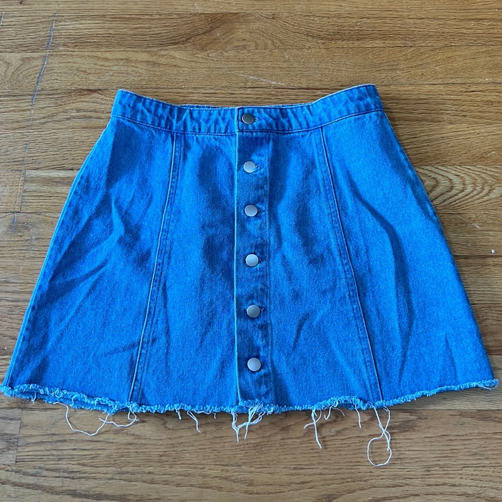 Forever 21 mini Jean skirt